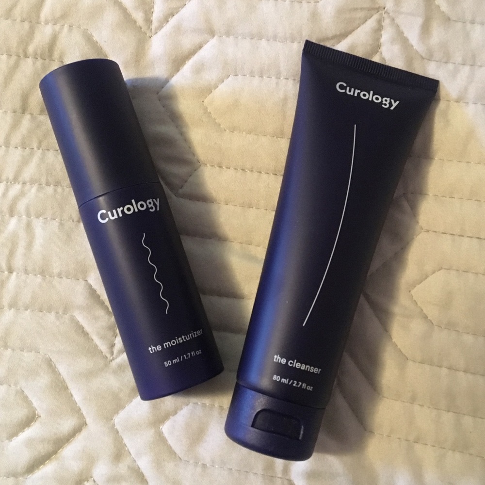 Curology moisturizer & cleanser ☺️